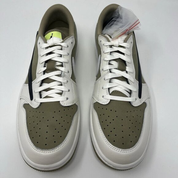Air Jordan 1 Retro Low Sp Travis Scott Reverse Olive - Picture 2 of 7